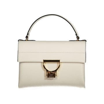 Coccinelle White Leather Handbag