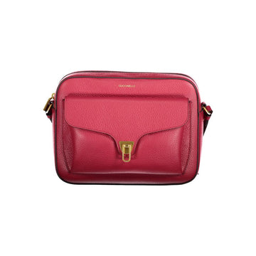 Coccinelle Red Leather Handbag