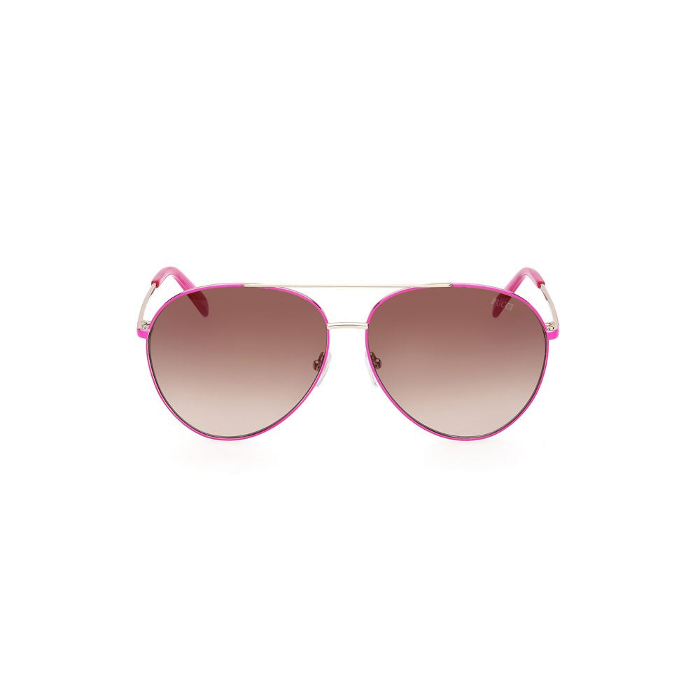 Emilio Pucci Multicolor Metal Sunglasses