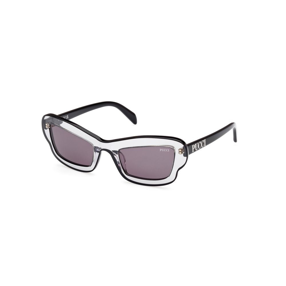 Emilio Pucci Gray Acetate Sunglasses