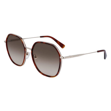 Longchamp Gold Metal Sunglasses