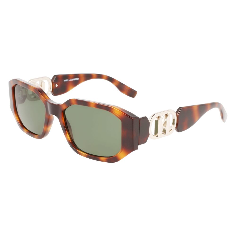 Karl Lagerfeld Brown Injected Sunglasses