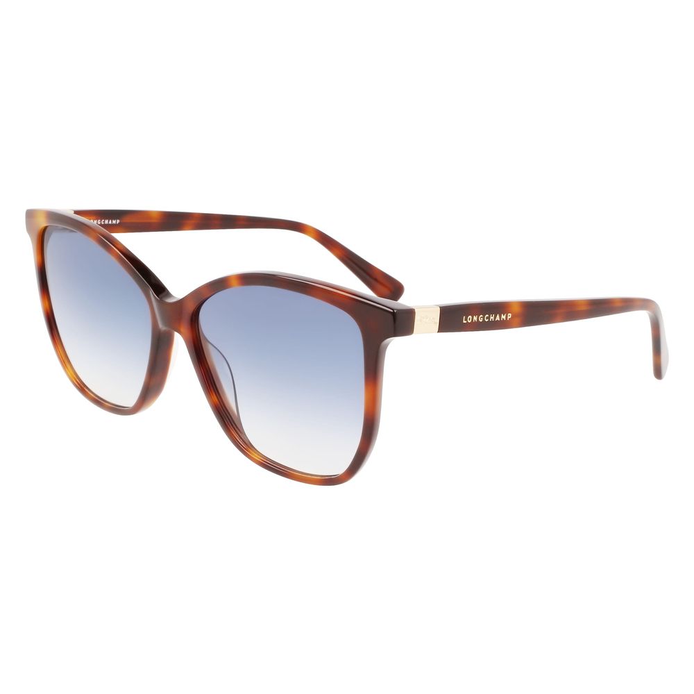 Longchamp Brown Acetate Sunglasses