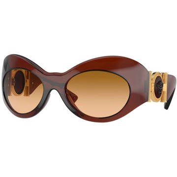 Versace Brown Acetate Sunglasses