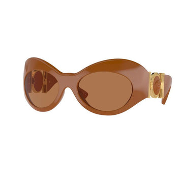 Versace Brown Acetate Sunglasses