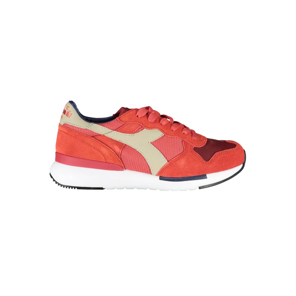 Diadora Red Leather Women Sneaker