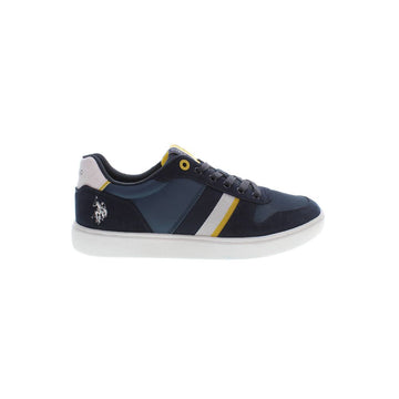 U.S. POLO ASSN. Blue Polyester Men Sneaker