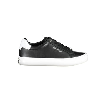 Calvin Klein Black Leather Women Sneaker