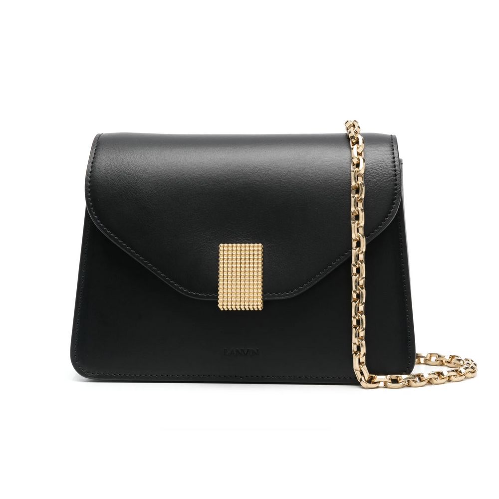 Lanvin Black Leather Handbag