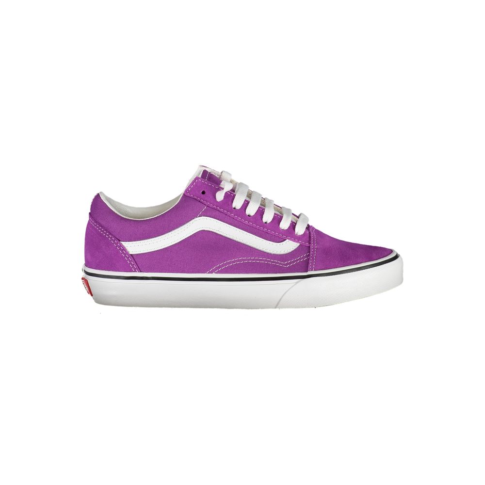 Vans Purple Leather Women Sneaker