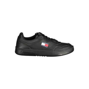 Tommy Hilfiger Black Polyethylene Men Sneaker