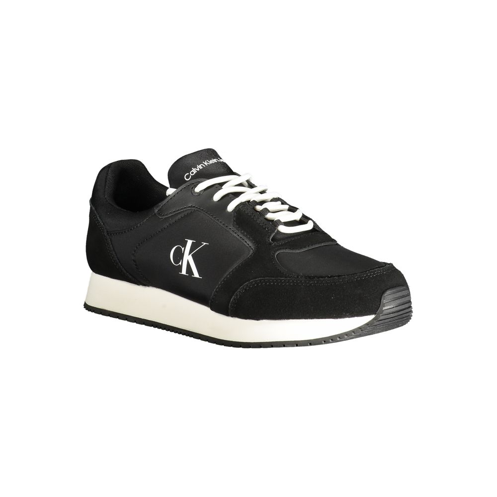 Calvin Klein Black Polyethylene Men Sneaker