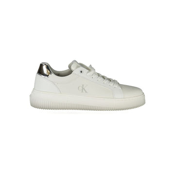 Calvin Klein White Polyethylene Women Sneaker