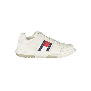 Tommy Hilfiger White Leather Women Sneaker