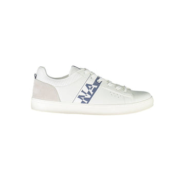 Napapijri White Leather Men Sneaker