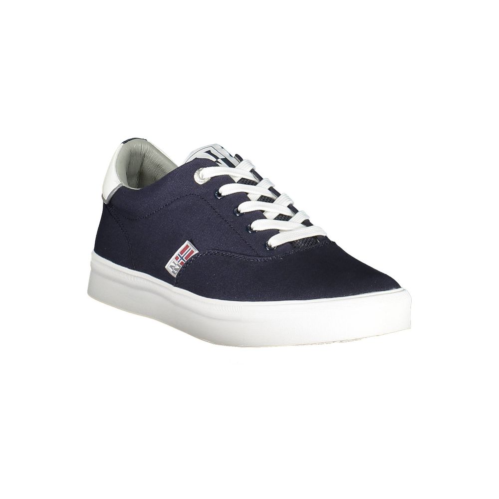 Napapijri Blue Polyester Men Sneaker