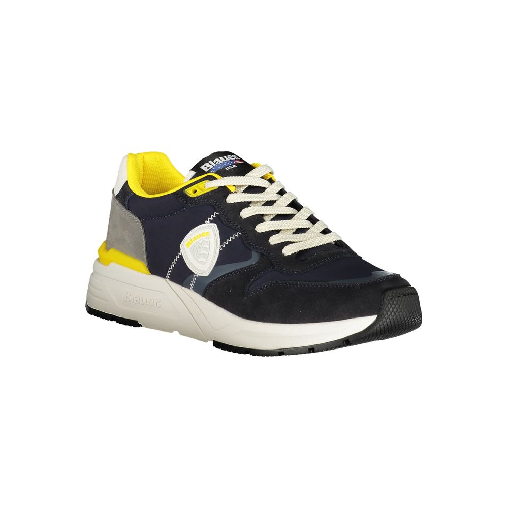 Blauer Blue Polyester Men Sneaker