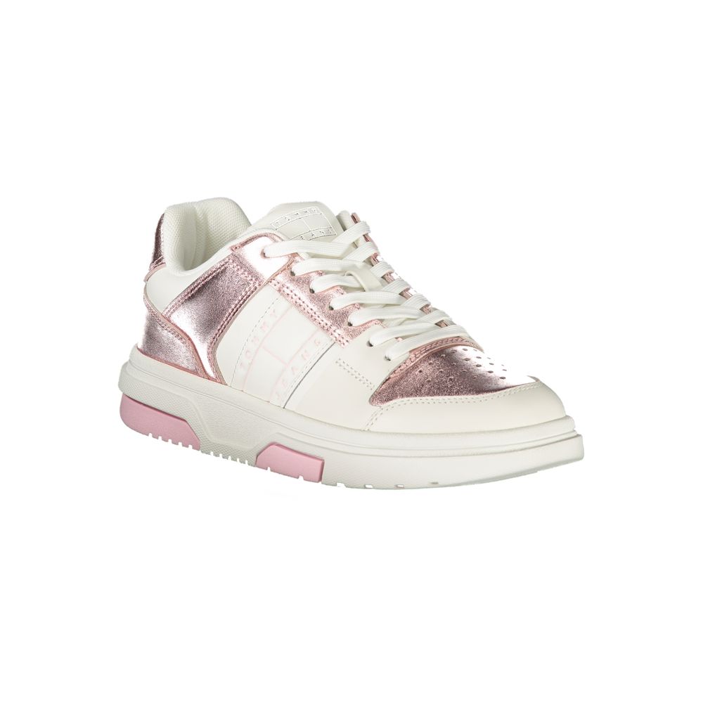 Tommy Hilfiger White Polyethylene Women Sneaker